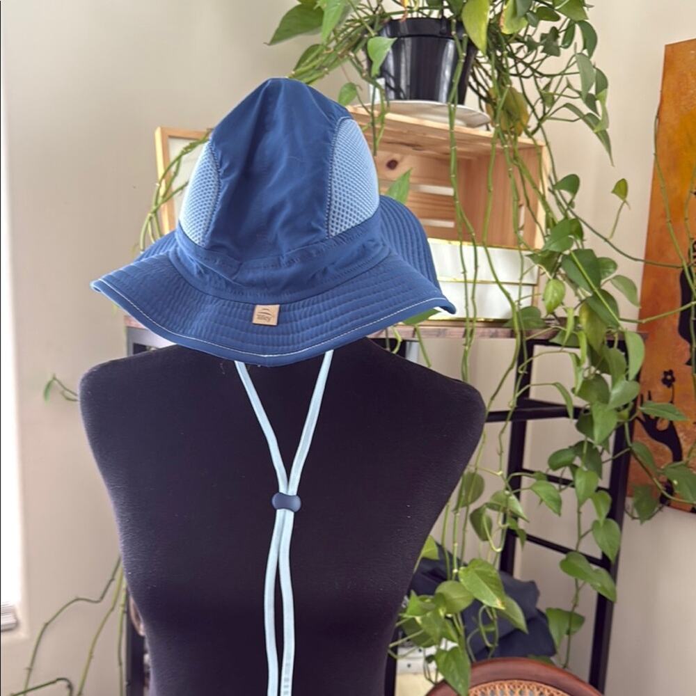 Tilley TAF102 Pacifica Blue Adjustable Drawstring Hiking Beach Sun Hat